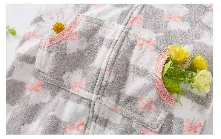 Baby Clothes Warm Toddler Bebe Jumpsuit Spring Outfits Bebe Rompers Hooded Double Zipper Boys Coveral Girls Clothing Fleece Suit