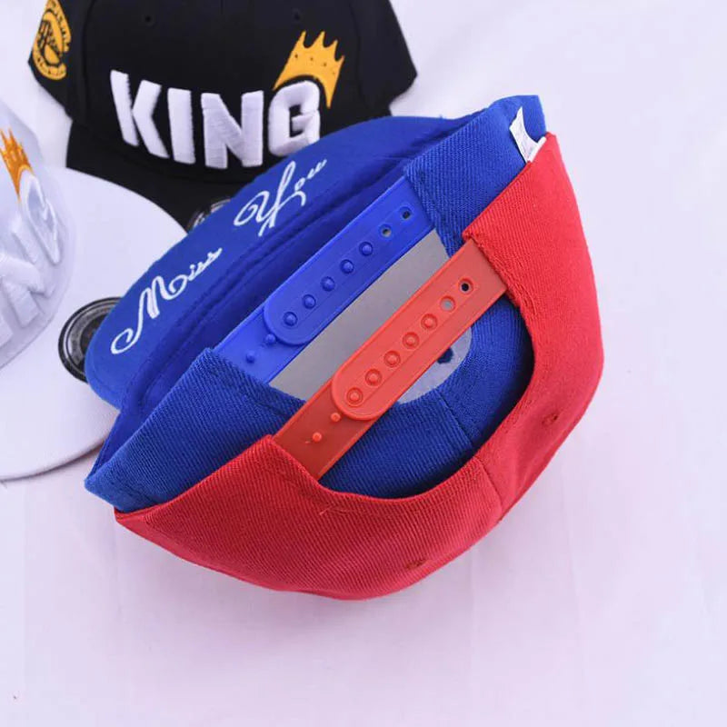 Doitbest Children Baseball Cap Hip Hop 2 to 8 Years old king letter embroidery kids Sun Hat Boys Girls Caps snapback hats