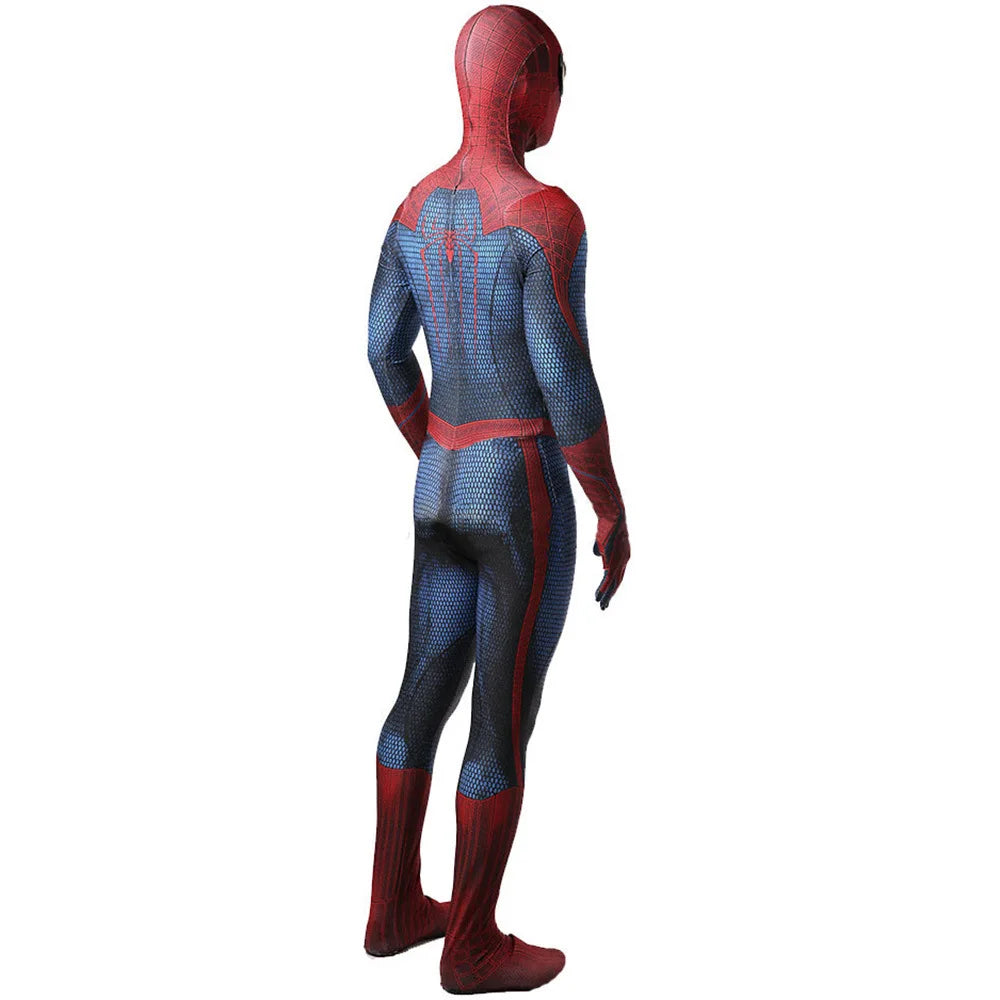 Amazing Spiderman Boys Costume Cosplay Original 3D Printed Spandex Superhero Costume Halloween Fullbody Zenzai Suit Adult Kids