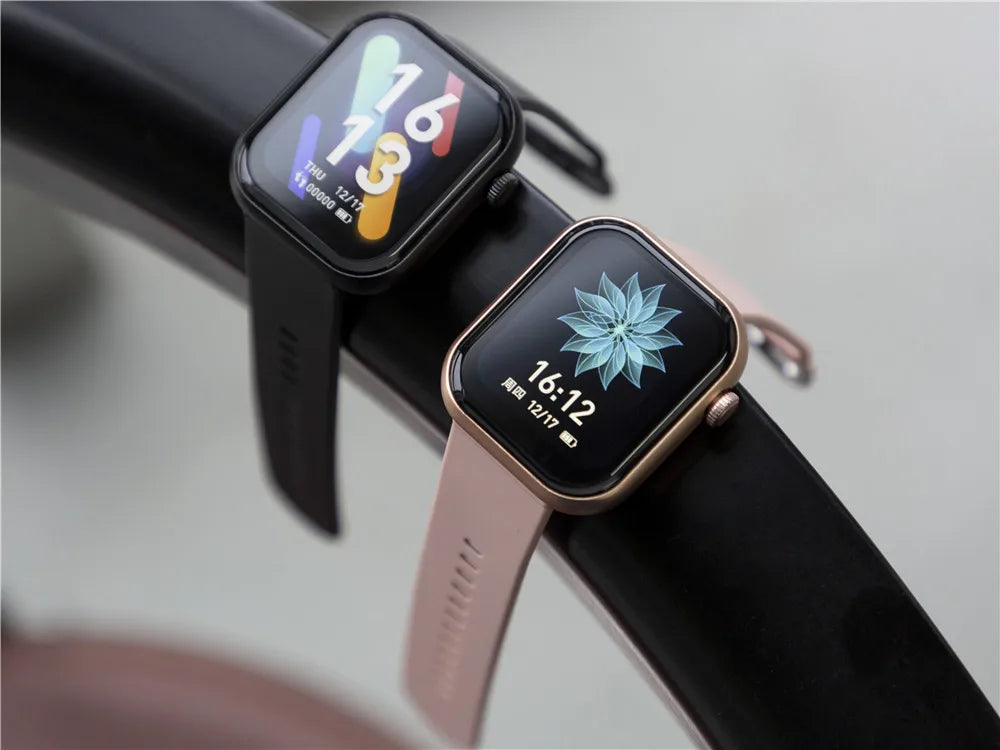 Cubot C5 Smart Watch 1.7"Heart Rate Monitor 10 Sport Modes 5ATM Waterproof Call Message Notification Women Men Sports Smartwatch