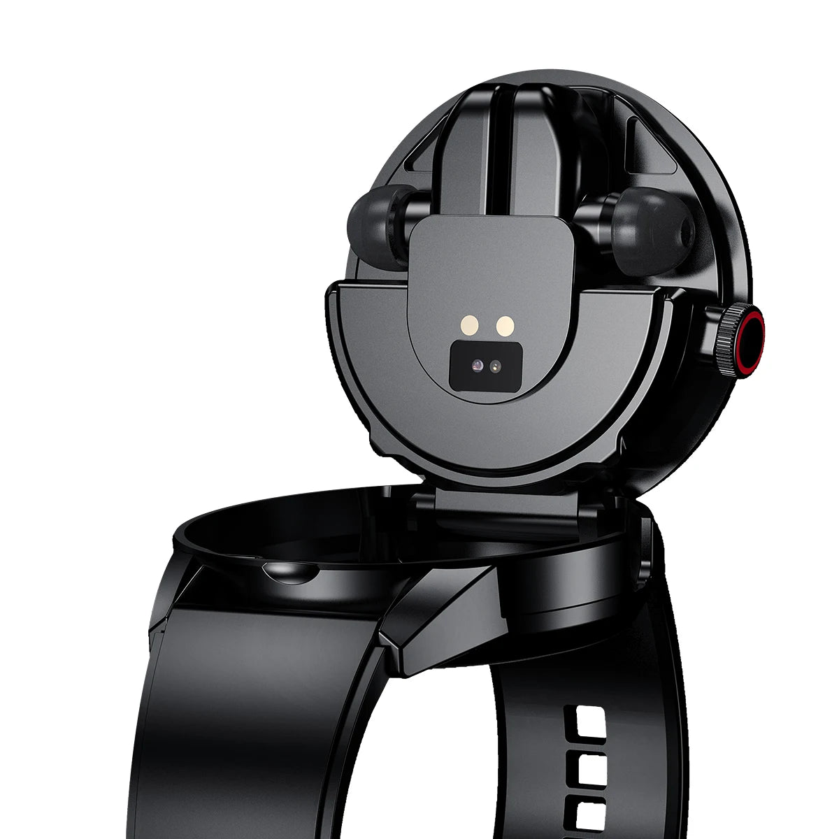 2024 New 2 in 1 Wireless Smart Watch With Earbuds Rotatable Headset Call Message Reminder Multi Sport TWS Smartwatch