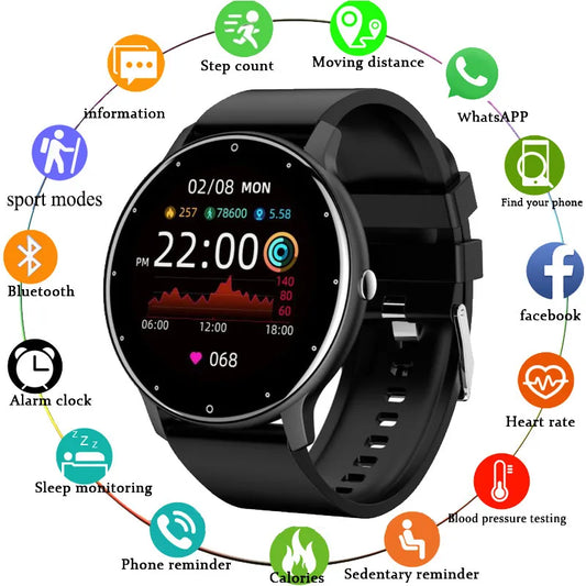 2026 NEW Smartwatches Full Touch Screen Sport Watches Fitness Tracker Bluetooth Call Smart Watch for Man Woman IOS Android Phone