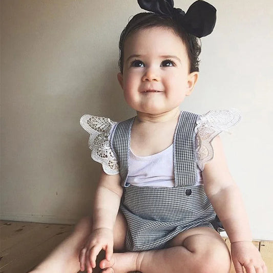 Camiseta de encaje para niña, camisetas sin mangas, camisetas sin mangas para recién nacidos, camiseta de algodón para niños, ropa para niños pequeños
