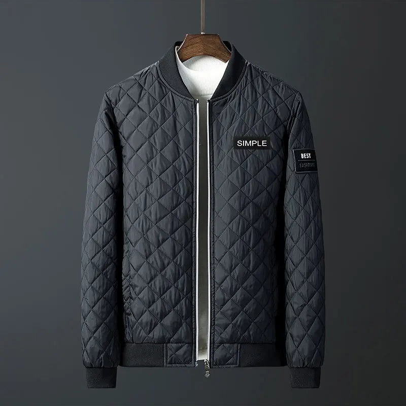 Zipper Men Jackets Autumn Winter Casual Fleece Coats Fashion Male Outwear Slim Fit Parka Plus size 6XL men Bomber Jacket New
