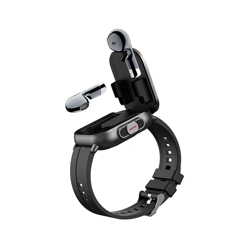 2024 Hot Selling 2 in 1 Smartwatch TWS Earbuds Hot Sale High Quality Men Digital Sport  Smart Watch with Earbuds