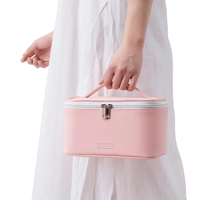 Women's Cosmetic Bag Make Up Organizer Travel Make Up Necessaries Organizer Zipper Makeup Case Pouch Toiletry Kit Bags