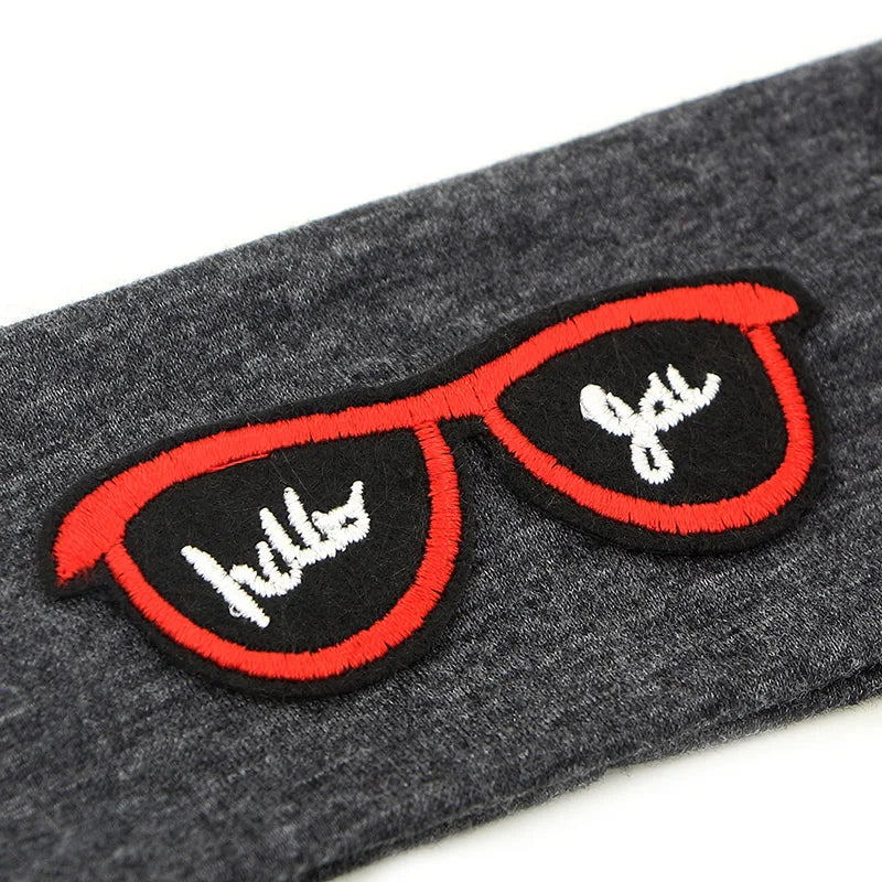 GZHilovingL 2018 Fashion New Baby Girls Boys Infant Toddler Plain Stretch Cotton Glasses Headband Lovely Hair Band Accessories