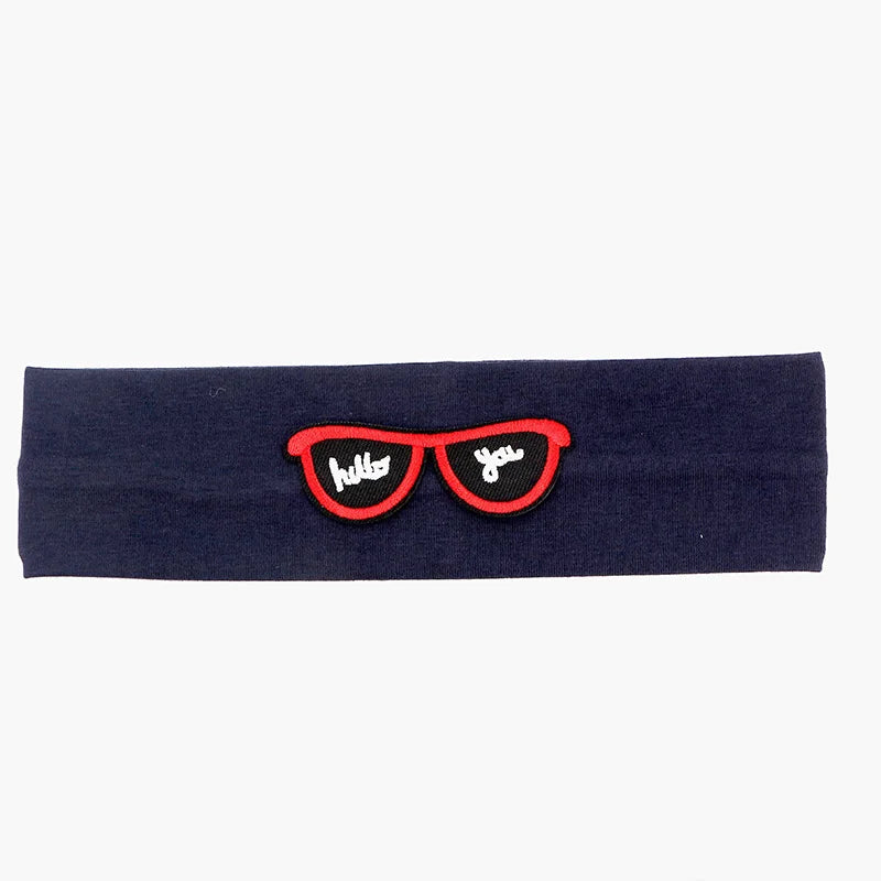 GZHilovingL 2018 Fashion New Baby Girls Boys Infant Toddler Plain Stretch Cotton Glasses Headband Lovely Hair Band Accessories
