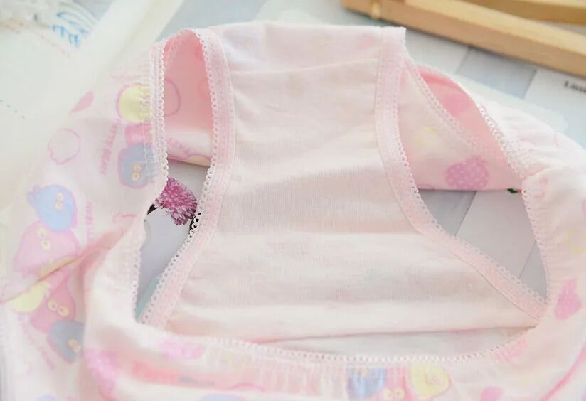 24pieces/Lot 100% Cotton Girls Underwear Chirdren Briefs Girls Panties  Kids Underwear2-12Years