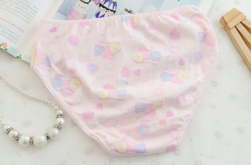 24pieces/Lot 100% Cotton Girls Underwear Chirdren Briefs Girls Panties  Kids Underwear2-12Years