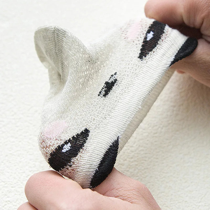 Baby Socks Newborn 5Pairs/lot Summer Mesh Thin Baby Socks for Girls Cotton Infant Casual Boy Girls Toddler Socks Cartoon