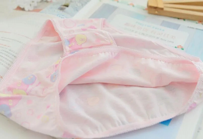 24pieces/Lot 100% Cotton Girls Underwear Chirdren Briefs Girls Panties  Kids Underwear2-12Years
