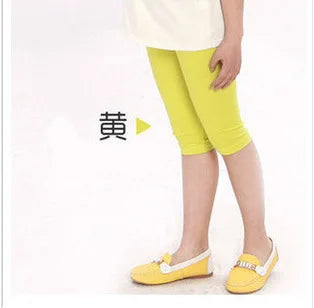 Summer Short Children Pants Leggings Girls Pants Wholesale Children's Clothing