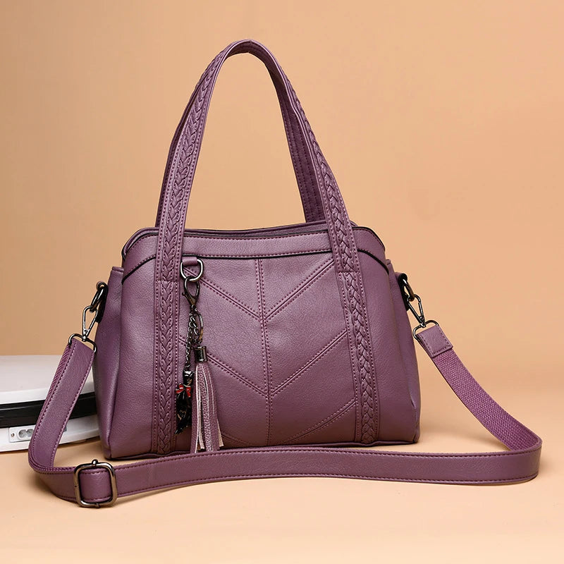 Women Luxury Handbags For Women PU Leather Bag High Quality Female Shoulder Bags Famous Designer Crossbody Bag Sac A Main