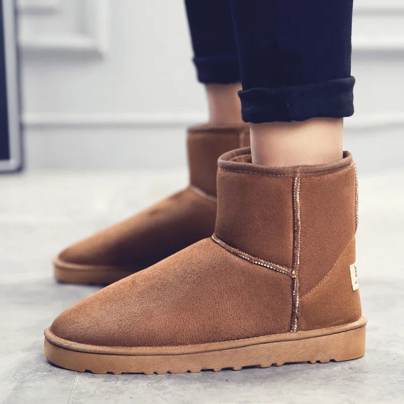2026 Snow Boots Unisex Winter Shoes Men Women Outdoor Shoe For Man Fur Warm Footwear Boot Comfortable Sneaker Boots For Woman