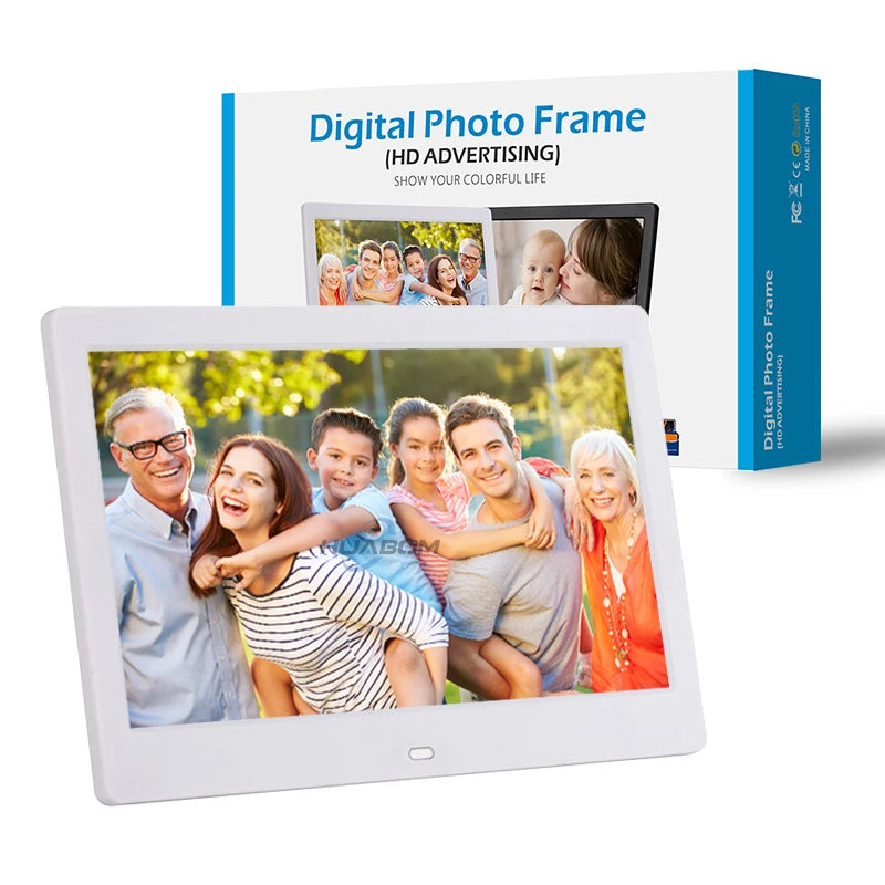 Factory Supply 10.1 Inch Digital Photo Frame Smart Video Picture Album with Audio MP3 Video AVI Format Wi-Fi Function Frameo