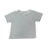 Wholesale 2025 Summer 0-3 Years Old Kids Striped T-shirt Denim Suspender Pants Baby Girls Set LongSleeve Baby Romper