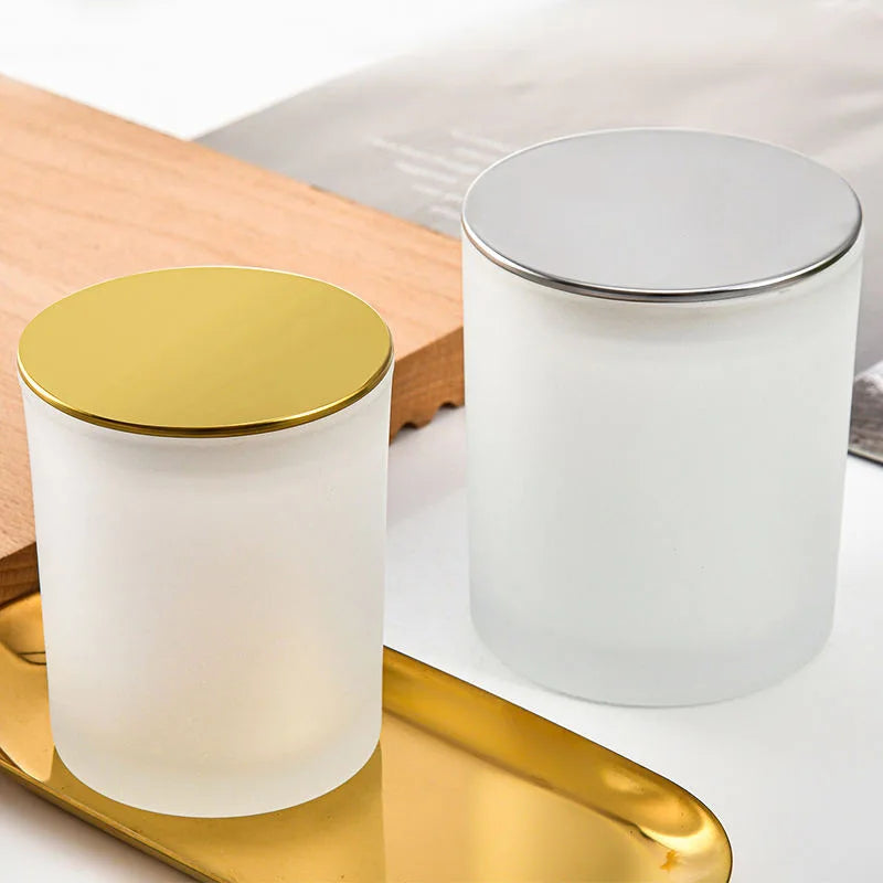 Luxury 10 oz Glass Votive Candle Jars 12 oz Glass Candles Jars for Home Christmas Occasion for Wax Usage