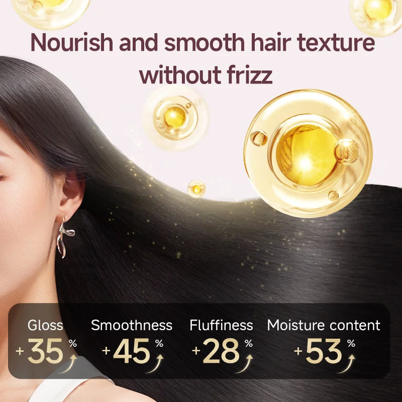 Electric Hair Dryer Machine for Salons for Hotels Outdoor Use Plastic Bldc Blower With Concentrator Nozzle Hot Heat Settings