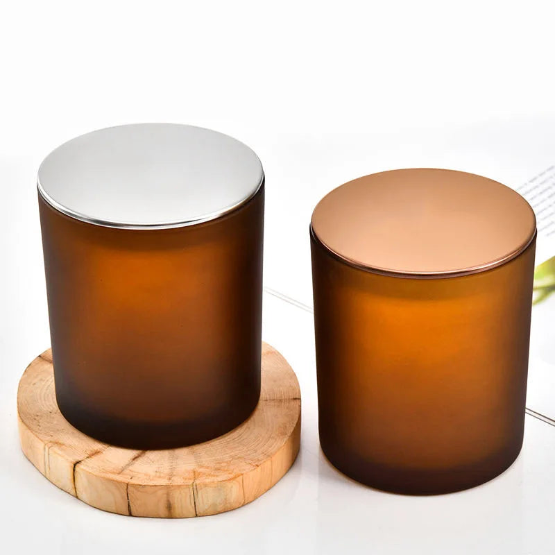 Luxury 10 oz Glass Votive Candle Jars 12 oz Glass Candles Jars for Home Christmas Occasion for Wax Usage