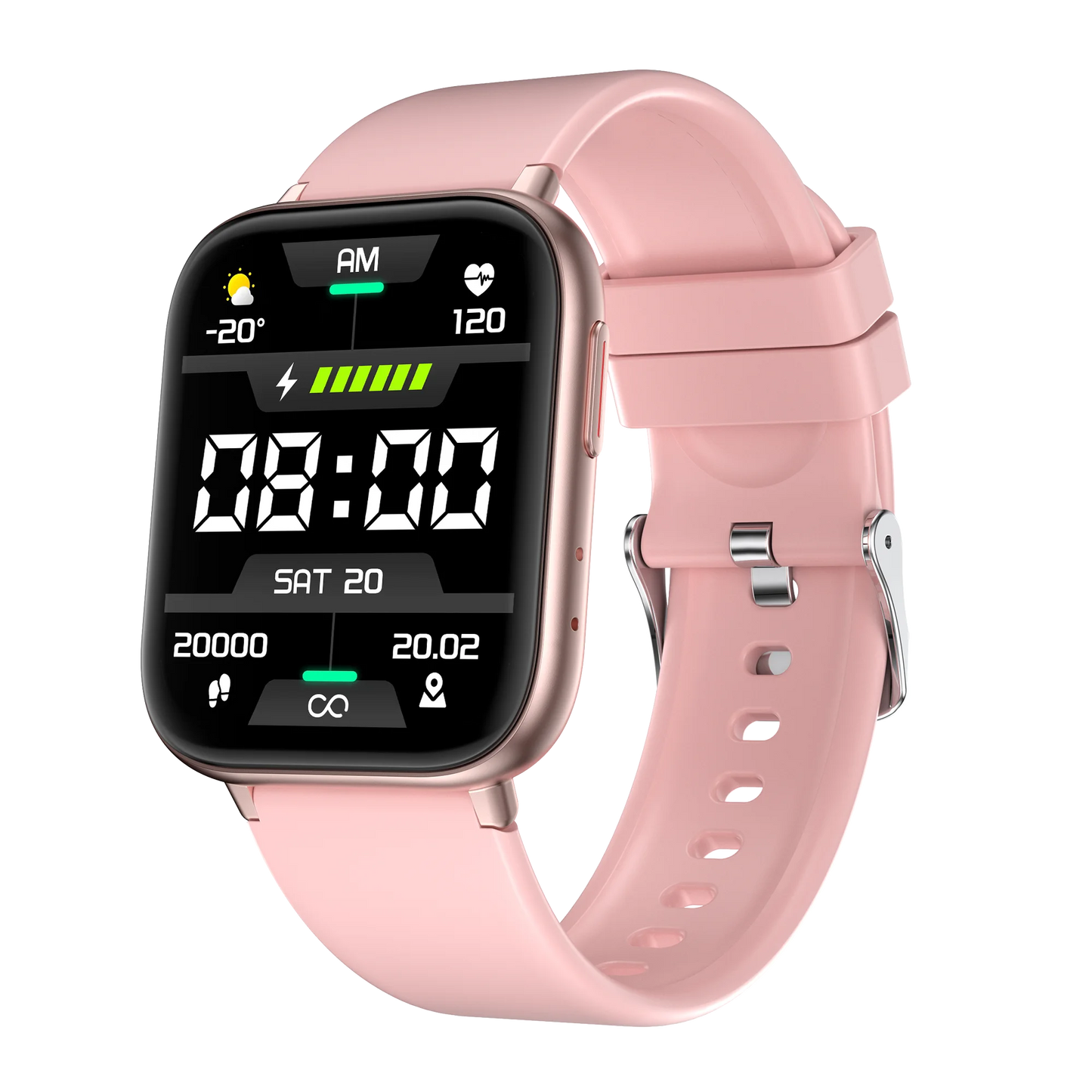Trendy BT Calling Smartwatch Original Color Screen Ecg Series 6 Body Temperature Health Monitor Health Band Android Smart Watch
