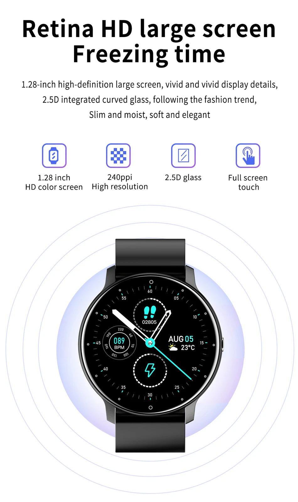 2026 NEW Smartwatches Full Touch Screen Sport Watches Fitness Tracker Bluetooth Call Smart Watch for Man Woman IOS Android Phone