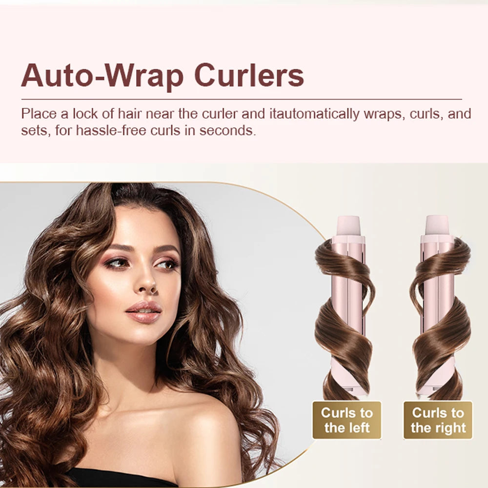 New Arrive Professional Hair Tools Blowout Hair Dryer Set With 5 Pattern for Drying Straightening Auto Curling for Hair Salon