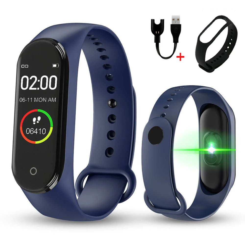 Smart Watch Women Men Color Screen Waterproof Running Pedometer Calorie Counter Health Sport Activity Tracker Cute Cheap Gift