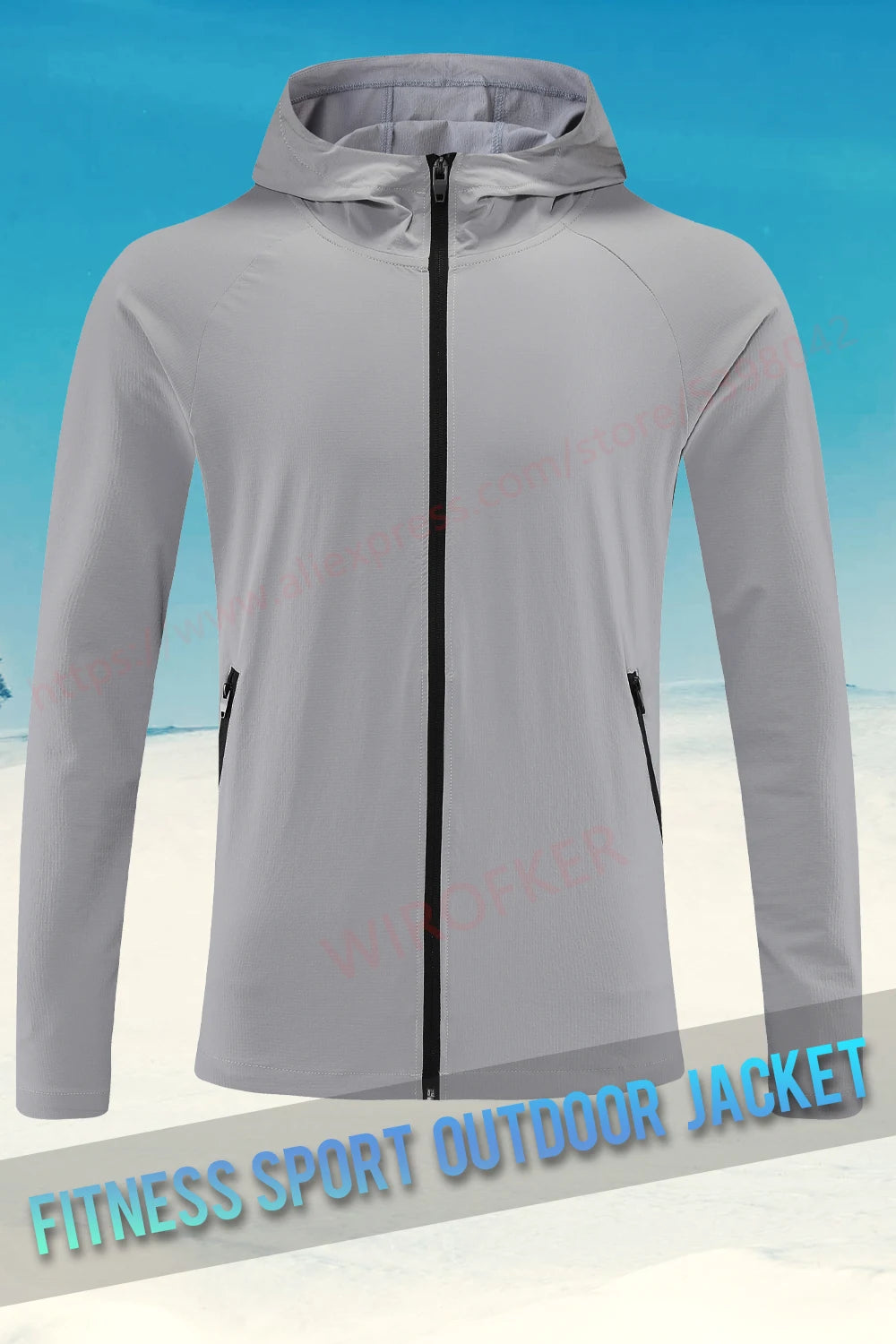 Men Jackets Sport Casual Zipper Hoody 2021 New Running Outdoor Jogger Coats Pockets Solid Color Gym Sweatshirts Training Hoodies