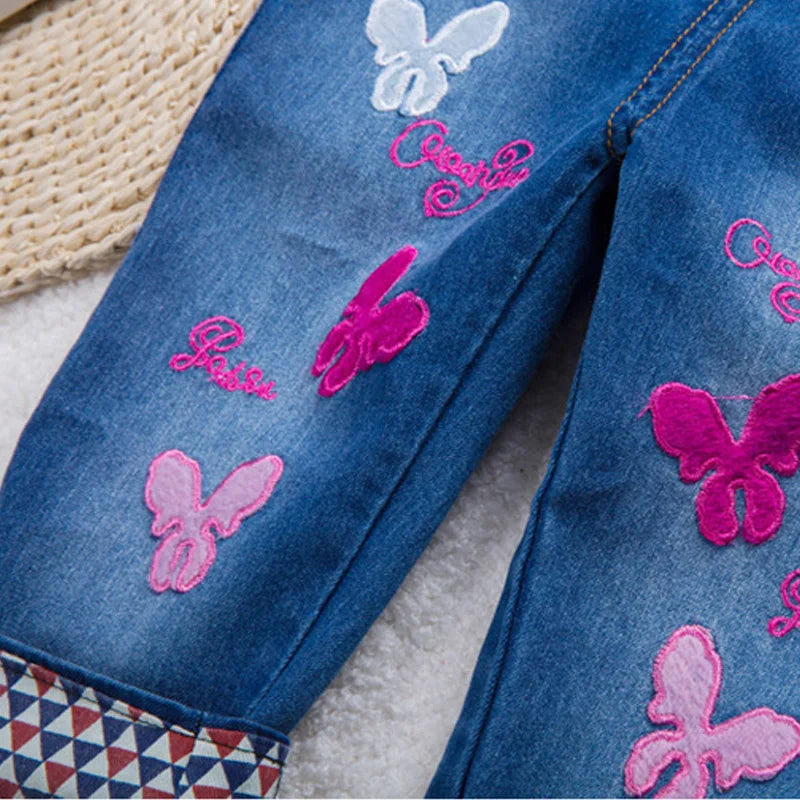 DIIMUU 1 2 3 4 Years Toddler Boy Denim Trousers Baby Long Overalls Dungarees Kids Boy Jeans Jumpsuit Boys Pants Bottoms Clothing
