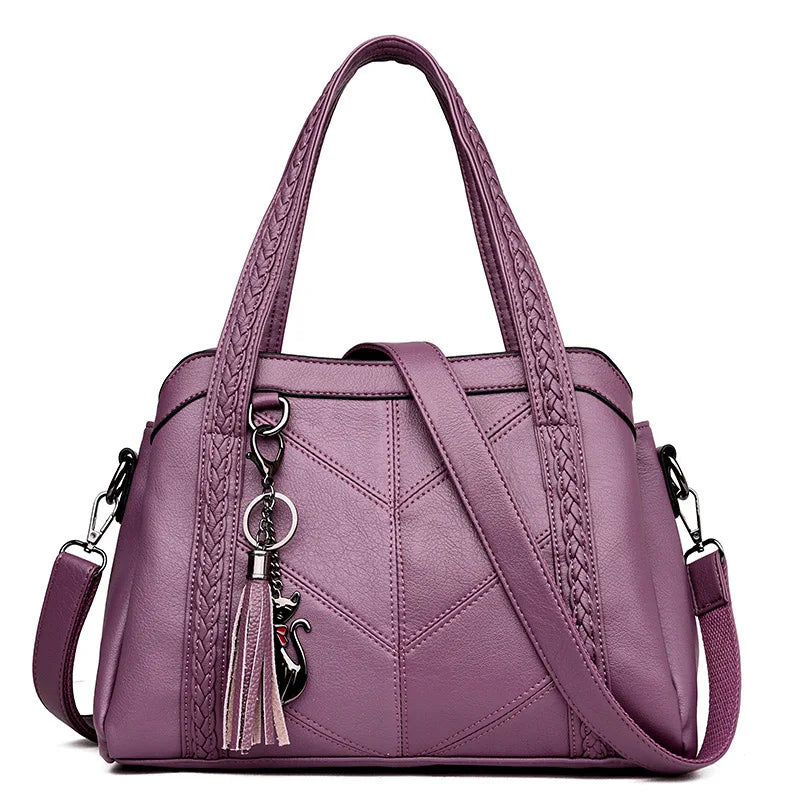 Women Luxury Handbags For Women PU Leather Bag High Quality Female Shoulder Bags Famous Designer Crossbody Bag Sac A Main