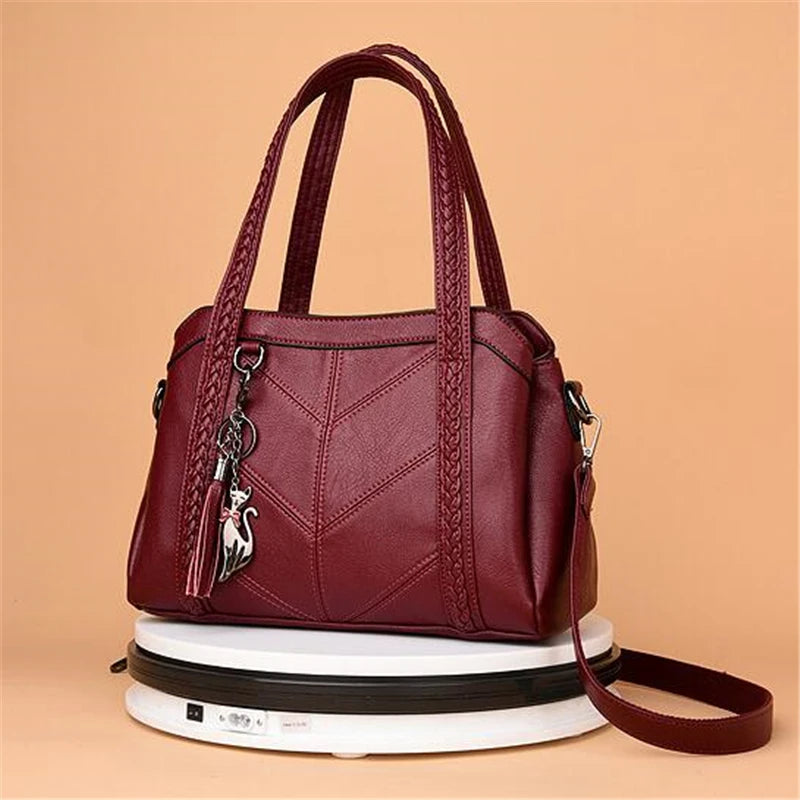 Women Luxury Handbags For Women PU Leather Bag High Quality Female Shoulder Bags Famous Designer Crossbody Bag Sac A Main