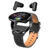 T97 2 in 1 Women SmartWatch with Wireless Earbuds IP67 Waterproof BT Call  Sleep Monitor BT Headset Men Smart Watch 2025
