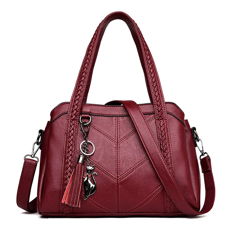 Women Luxury Handbags For Women PU Leather Bag High Quality Female Shoulder Bags Famous Designer Crossbody Bag Sac A Main