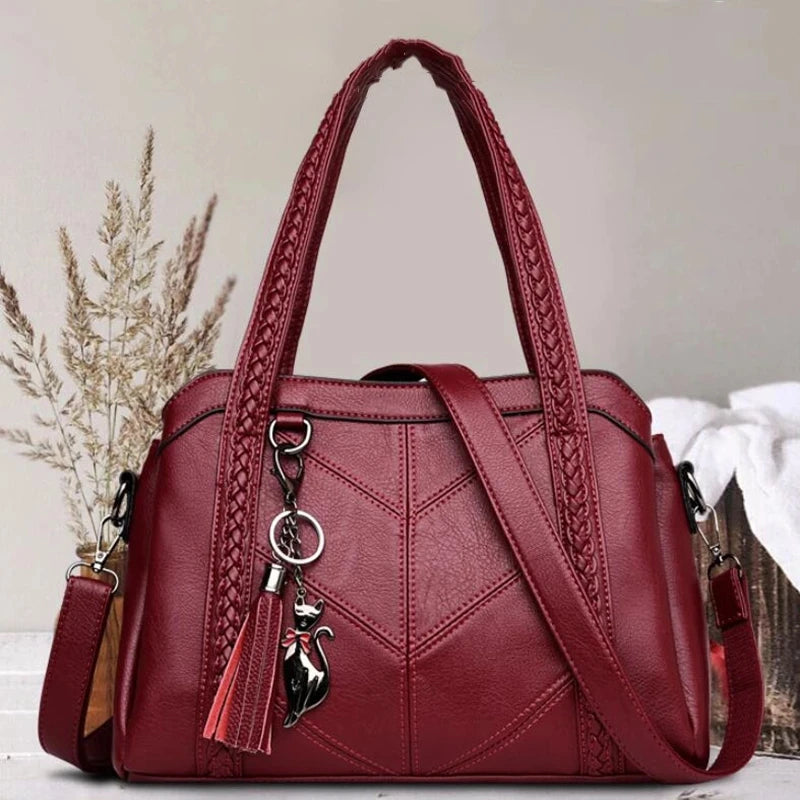 Women Luxury Handbags For Women PU Leather Bag High Quality Female Shoulder Bags Famous Designer Crossbody Bag Sac A Main