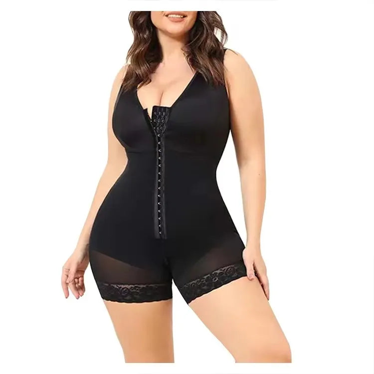 Fajas Colombianas Post Surgery High Compression Stage 2 Faja Tummy Tuck Butt Lifter Bodysuit for Women