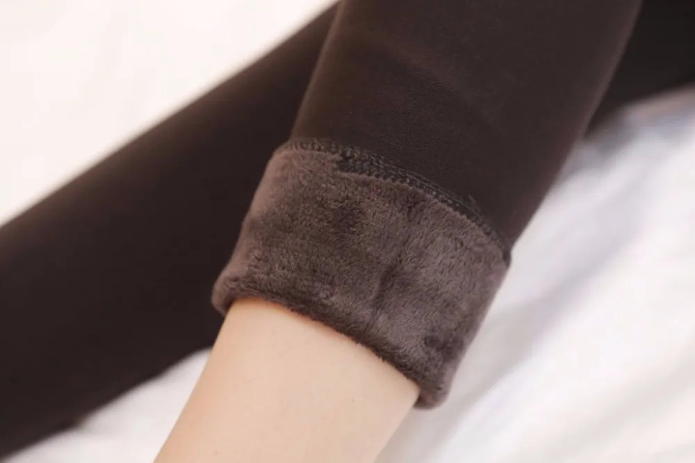 Warm Winter Leggings S-5XL Large Size Women Warm Velvet Pants Leggins High Waist Thick Legging Winter Pant Trousers Women Leggin