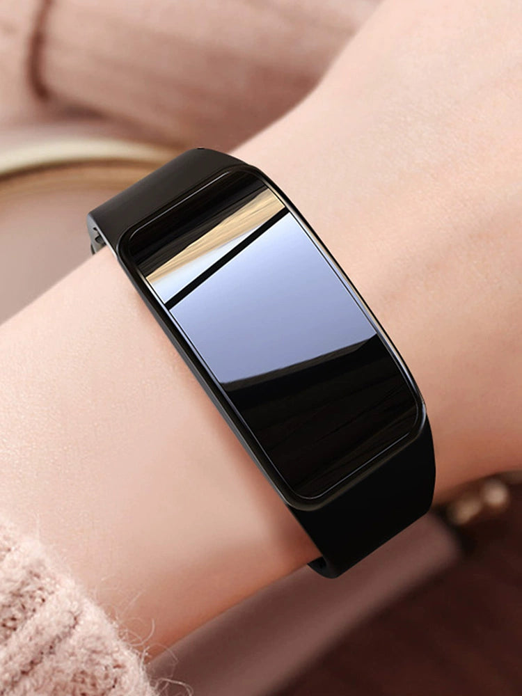 Smart Bracelet Sports Blood Pressure Measurement Heart Rate Female Multi-Function Pedometer Male Self-Discipline Running Watch for Huawei IWatch Apple Oppo6 Xiaomi 5vivo Glory Digital Bluetooth Couple Watch