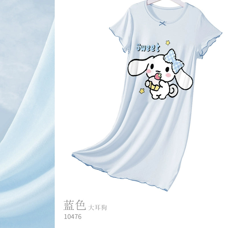 Male Style Main Sanrio Baby Ice Silk Modal Pajamas