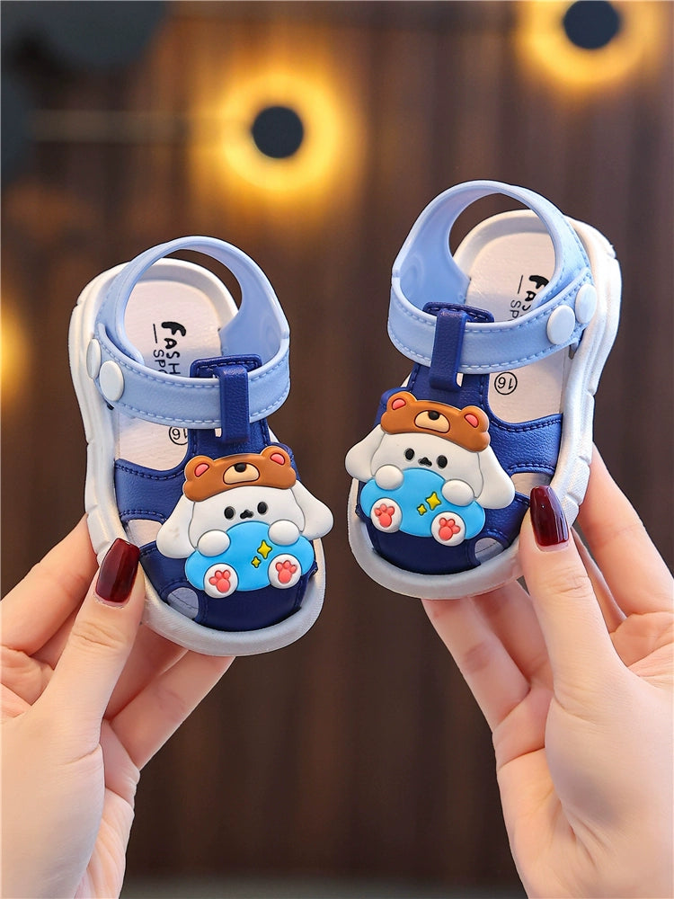 Closed Toe Men's and Women's Non Slip Infant Soft Bottom Toddler Shoes