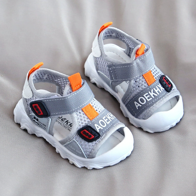 Children's Toe Box Soft Bottom Breathable Sandals