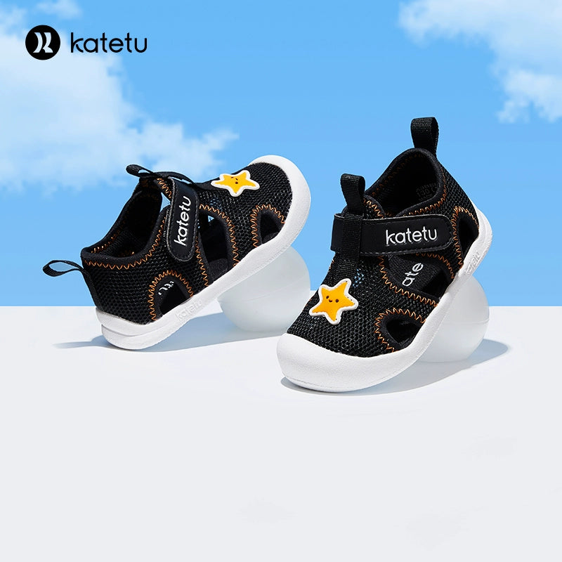 Crtartu Toddler Shoes 2023 Summer New Arrival Baby Male and Female Baby Shoes Mesh Non Slip Breathable Children's Sandals