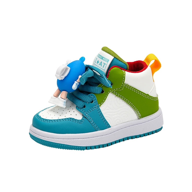 Gihourat Children's High-Top Soft Sole Sneakers