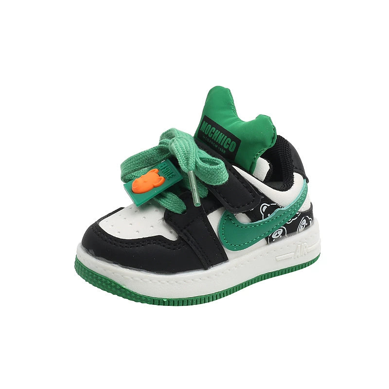 Bebé niñas primavera niños deportes suela suave zapatos para niños pequeños