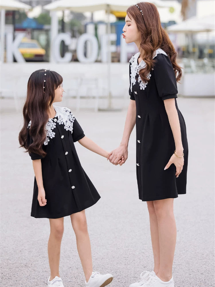 Internet Celebrity Mother-Daughter Dress