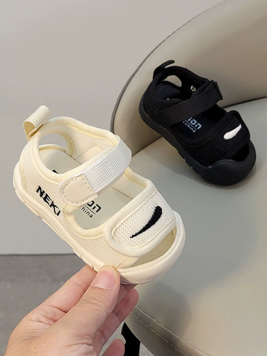 Baby Sandals Toddler Shoes 0 1-2 Years Old Baby Non-Slip Soft Bottom Infant Mesh Surface Shoes Baby Girl Shoes Men's Summer