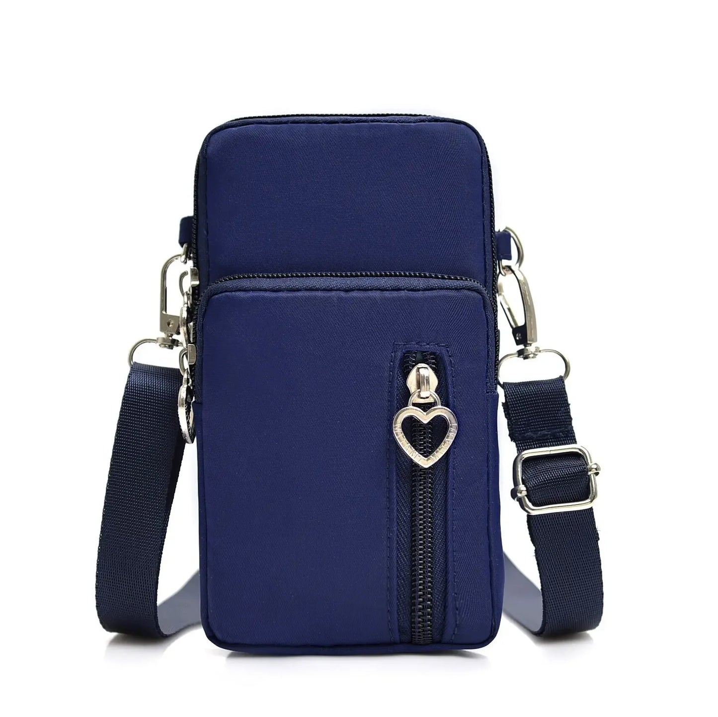 Waterproof Nylon Mobile Phone Versatile Mini Bag Purses Women's Shoulder Cross Body Messenger Bag