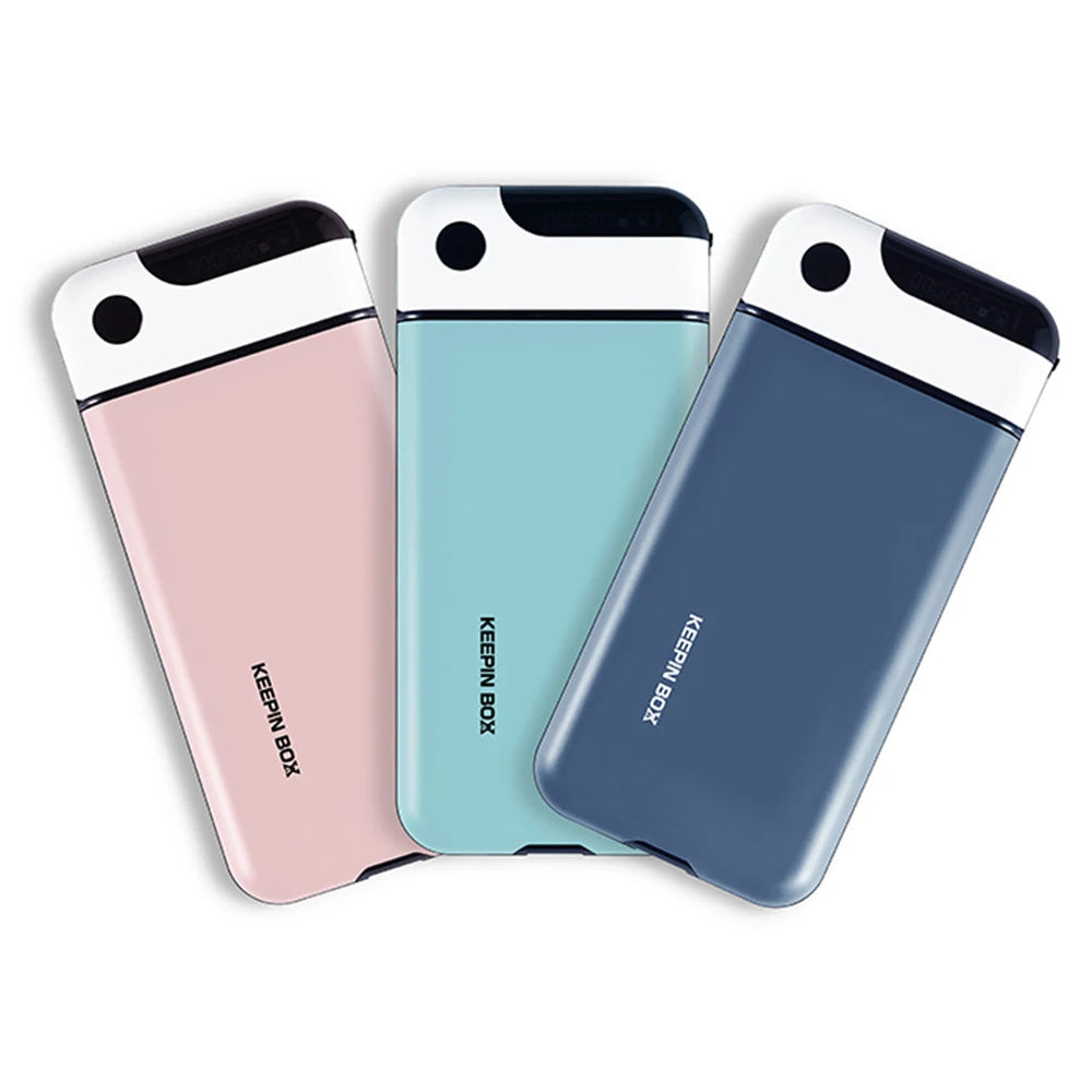 Keepin Box Smart Phone Lock Box Timer Bag Portable Mobile Phone Safe Locking Case Self-Discipline Cell Phones Timed Lockbox