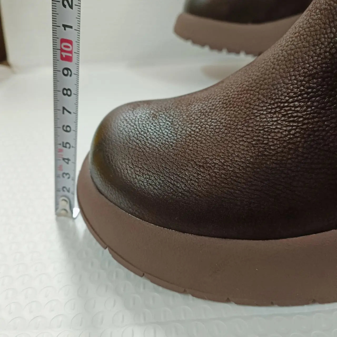 Koznoy 5cm Natural Genuine Leather Chunky Cow Spring Rubber Ankle Boots Soft Soled Winter Plush Flats Booties Autumn Women Shoes