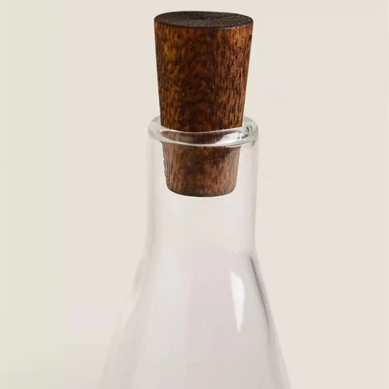 Glass Oil Dispenser Bottle for Kitchen Large Capacity Olive Oil Pourer Leak-proof Soy Spout Cooking Kitchen Storage Container